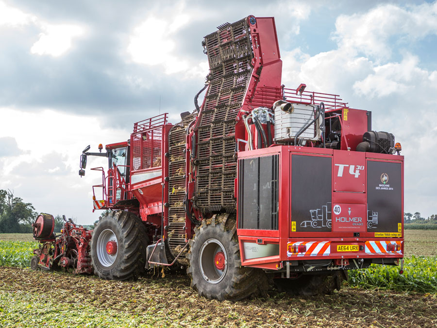 Beet Harvesting Herefordshire